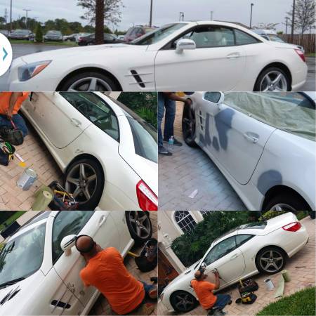 BODY WORK DONR RIGHT  The RIGHT Price I come to you ave cash (MOBIL I come to you)