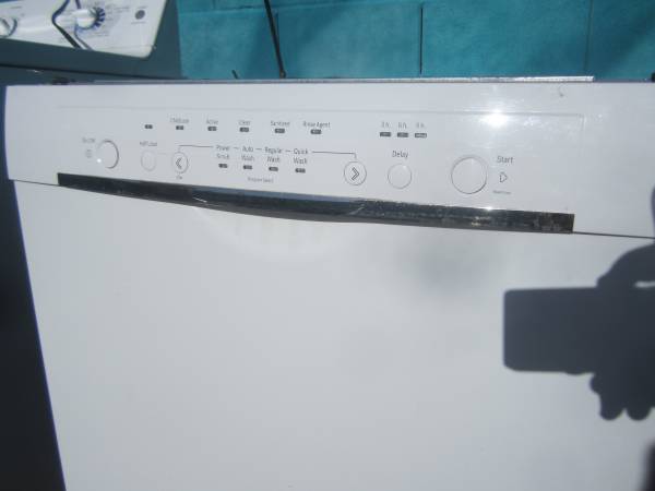 Bosch Dishwasher(white) Stainless Steel Interior