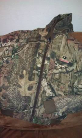 Boys Mossy Oak Camo Coat Medium