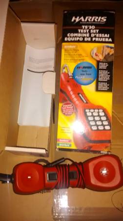 brand new Harris TS30 phone test set Data Safe....