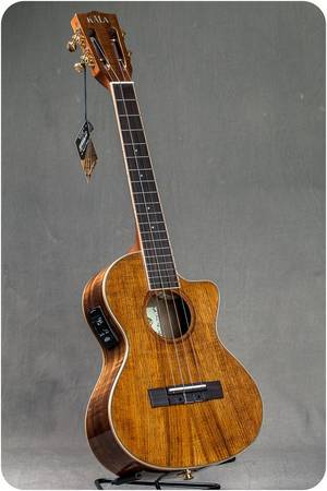 Brand New Kala Koa Tenor Cutaway Gloss Acoustic