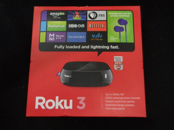 BRAND NEW Roku 3 HD Streaming Media Player