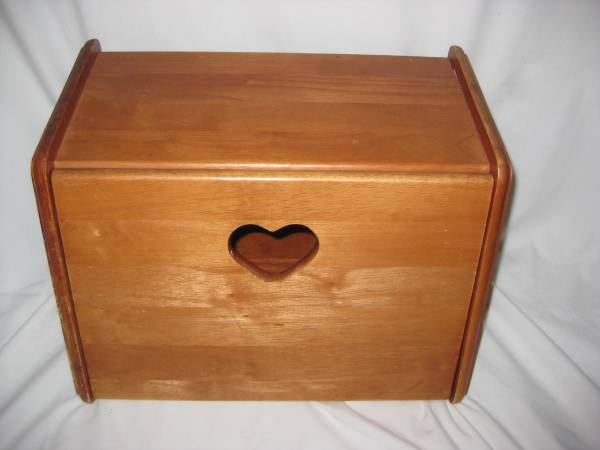 Bread Box, wooden