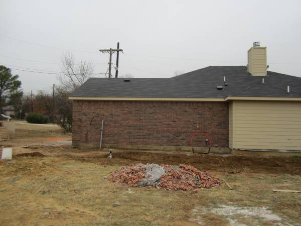 Brick Job (lake dallas)