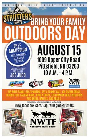 Bring Your Family Outdoors day (1009 upper city road pittsfield NH)