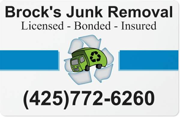 Brocks Junk Removal..Eastside (Renton