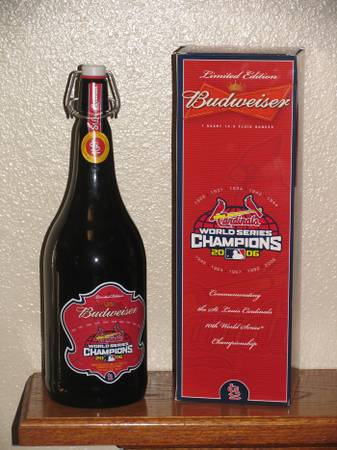 Budweiser  St. Louis Cardinals 2006 World Series Magnum