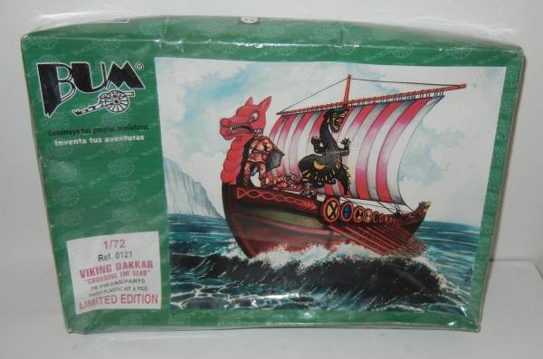 BUM Viking Dakkar Ship Schooner Plastic Model Kit 172 Scale NEW