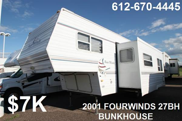 BUNKHOUSE Fifth Wheels for sale (West Metro MN)