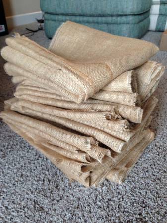 Burlap Table Runners