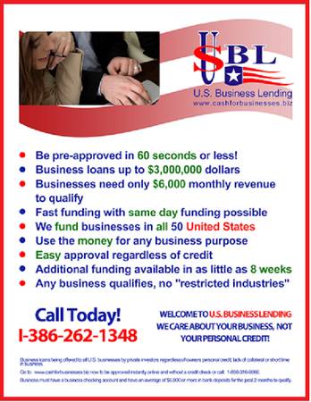 Business Loan Instant Approval Regardless of Credit