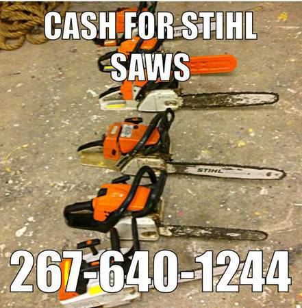 BUYING ALL STIHL CONCRETE AND CHAIN SAWS
