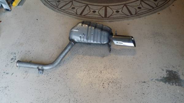 c 300 muffler and chrome tip