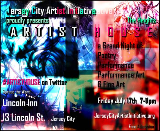 Call for Artists Visual Artists  Poets  Performers (Jersey City  Manhattan, NYC)