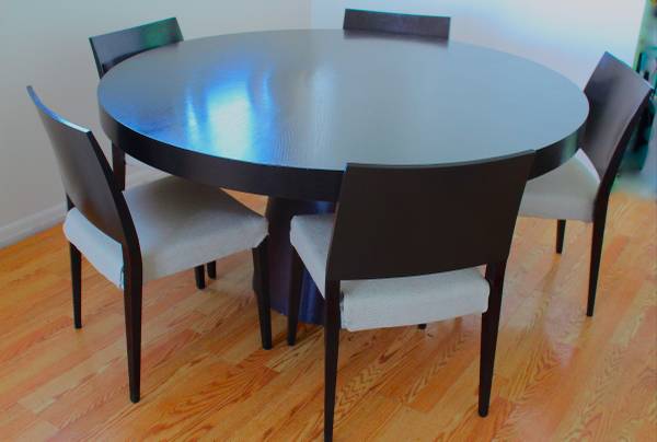 Calligaris Rodonite  Dining Table   5 Asian Chair (MIAMI BEACH)