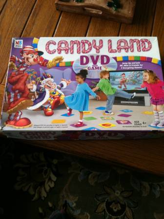 Candy Land DVD game