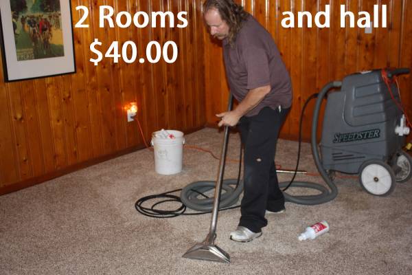 Carpet Cleaning2 Rooms amp Hall 40.00 (Warren)