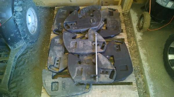 case IH MX front suitcase weights