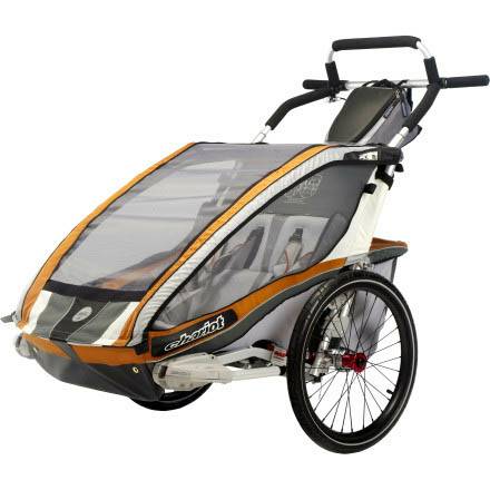 Chariot CX2 with jogging and bike kits