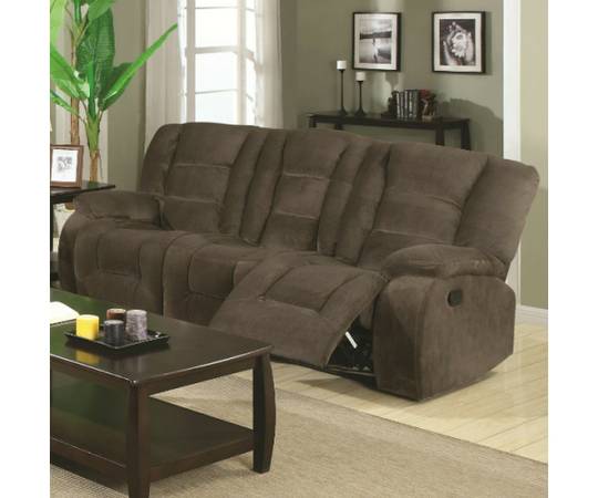 Charlie Brown Motion Reclining Sofa with Casual Style