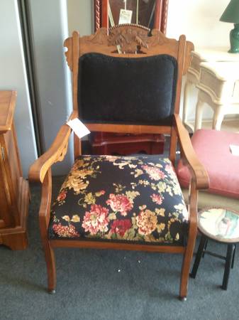 Charming Antique Eastlake Style Chair
