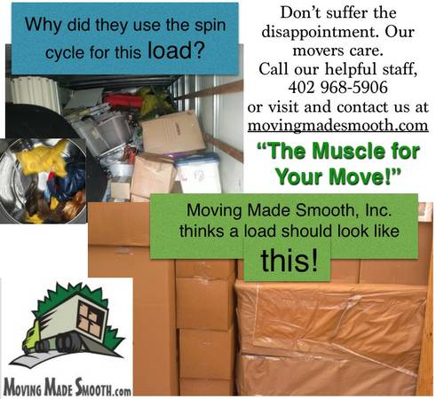 Check us out for Moving Help today (Insured Pros) (omaha and surrounding areas)