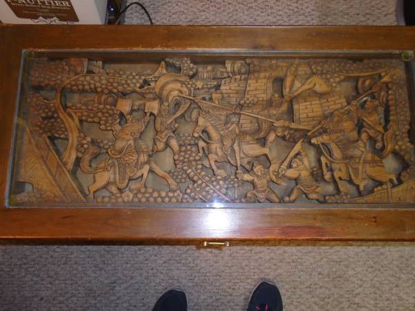 CHEST ASIAN HEAVT CARVED ORNATE