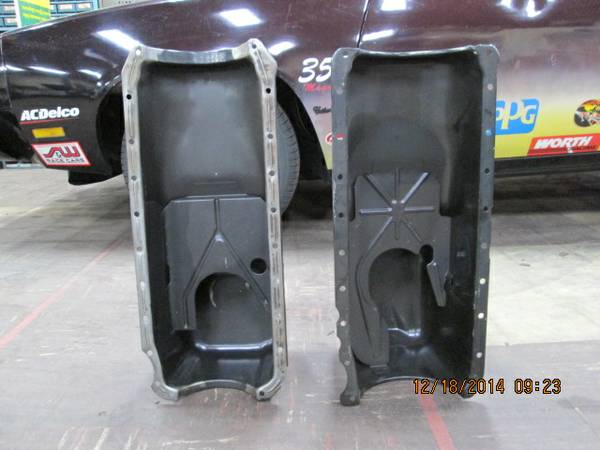 Chevrolet big block oil pans