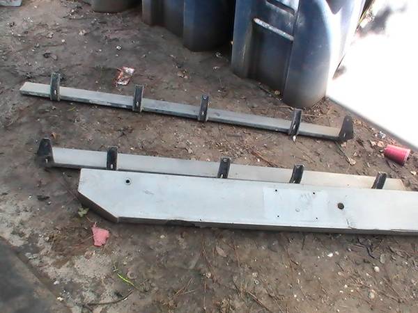 chevy heavy steel bumper an rocker panel crush guard