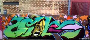chicago graffiti artist, mural, chalk art for hire