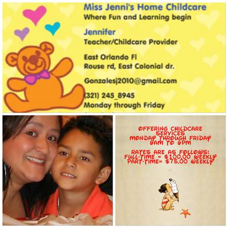 Childcare (East Orlando)