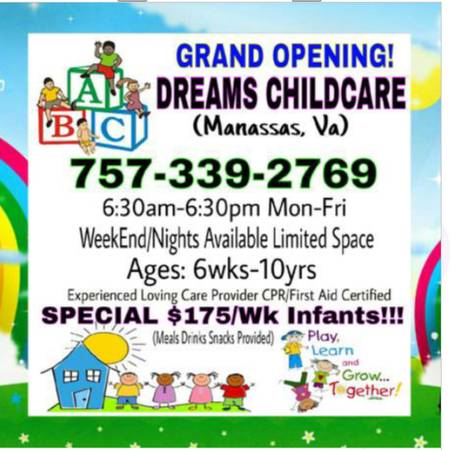 CHILDCARE MANASSAS (manassasashton ave)