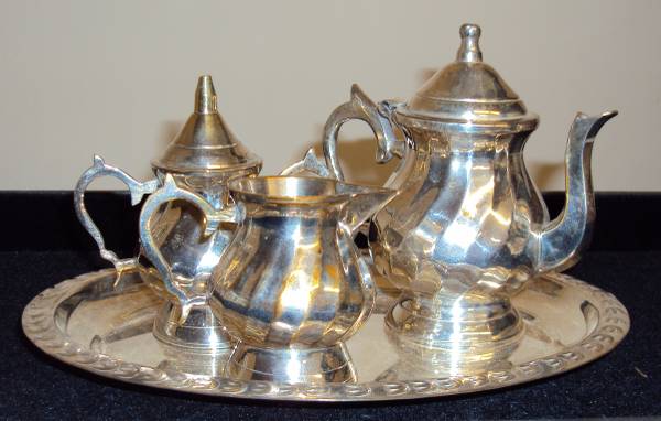 Childs Vintage Silver Plated Tea Set