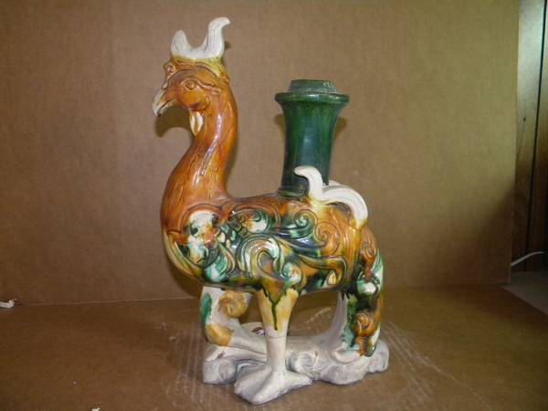 Chinese Sancai glazed pottery