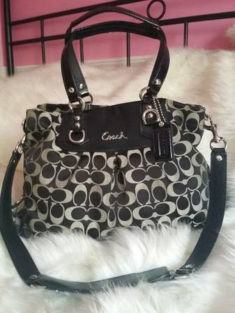 Coach Purse Handbag Authentic Black  BRAND NEW