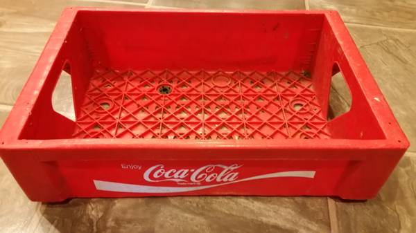 Collectible Commercial Coca Cola bottle Case Crate