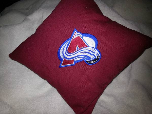 Colorado Avalanche throw Pillows