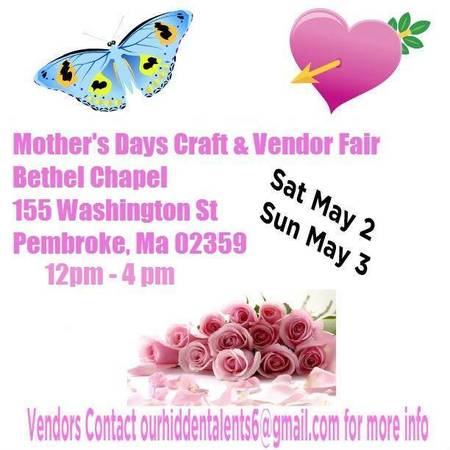 Come to our  Craft fairs    and Bridal Expo (Pembroke)