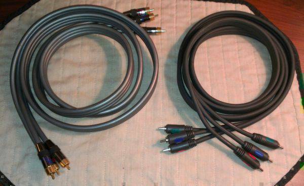 Component and Optical Cables  for HDTV