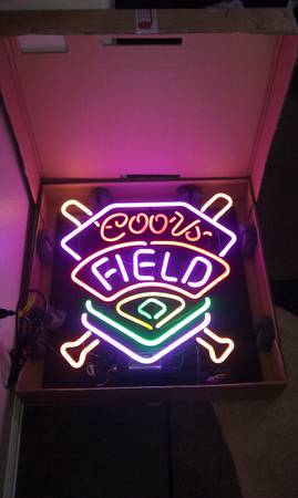 Coors Field Rockies Neon Sign