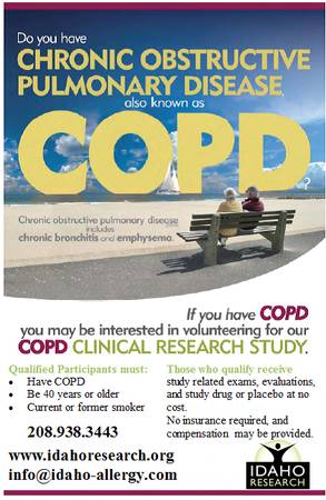 COPD Clinical trial now Enrolling (Eagle)