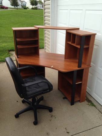 Corner Computer desk amp Chair