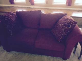 Couch and love seat