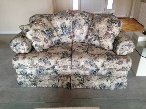 Couch and loveseat