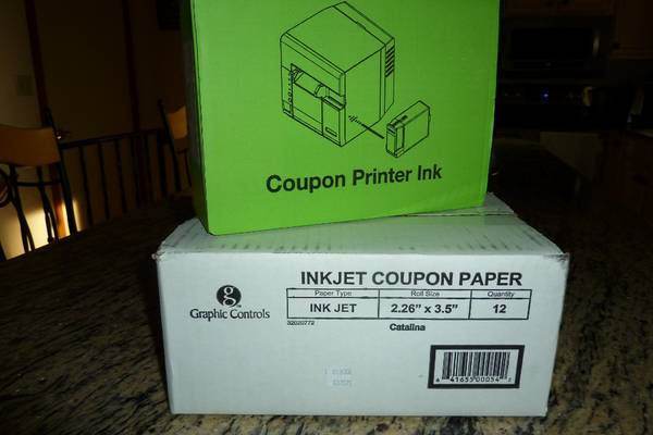 Coupon Printer Ink and Paper