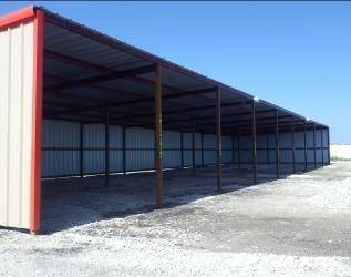 Covered RVBoat Storage in North Fort Worth
