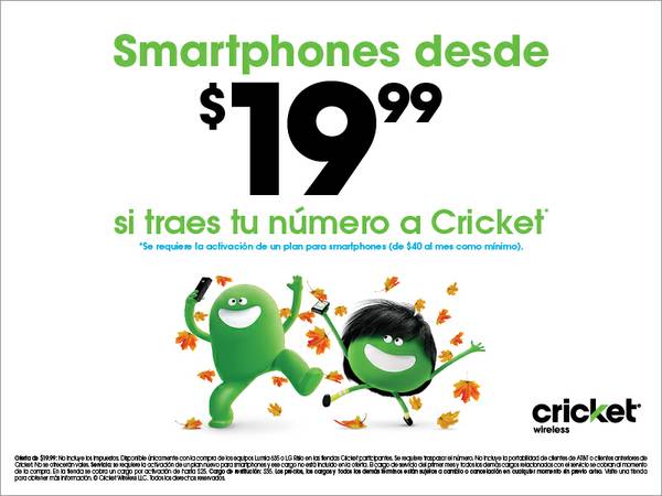 Cricket Wireless Tiene Inlimitado Llamadas a Mexico y Canada (Eastridge Mall)