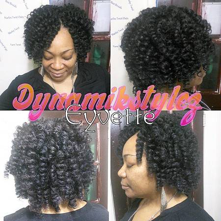 CROCHET STYLES. BRAIDS AND TWIST (RALEIGH)