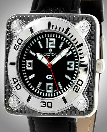 Croton CX2 Sport Mens Womens Watch Precision Timepiece