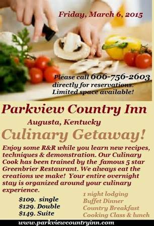 Culinary Cooking Getaway Class